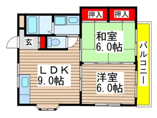 グランド石井の物件間取画像